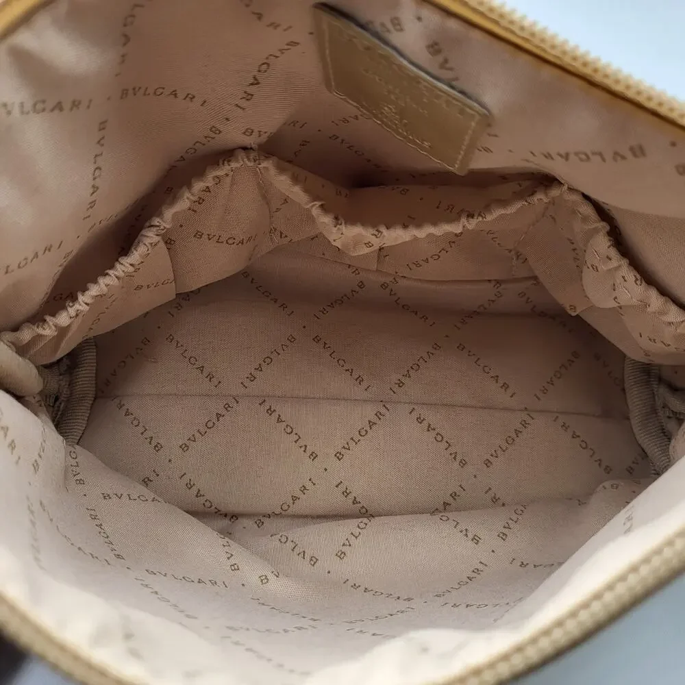 Bvlgari Parfums Gold Cosmetic Pouch for Emirates Airlines First & Business Class